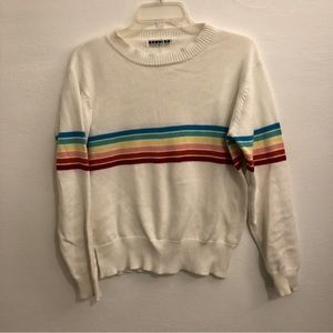 Rainbow Stripe Sweater